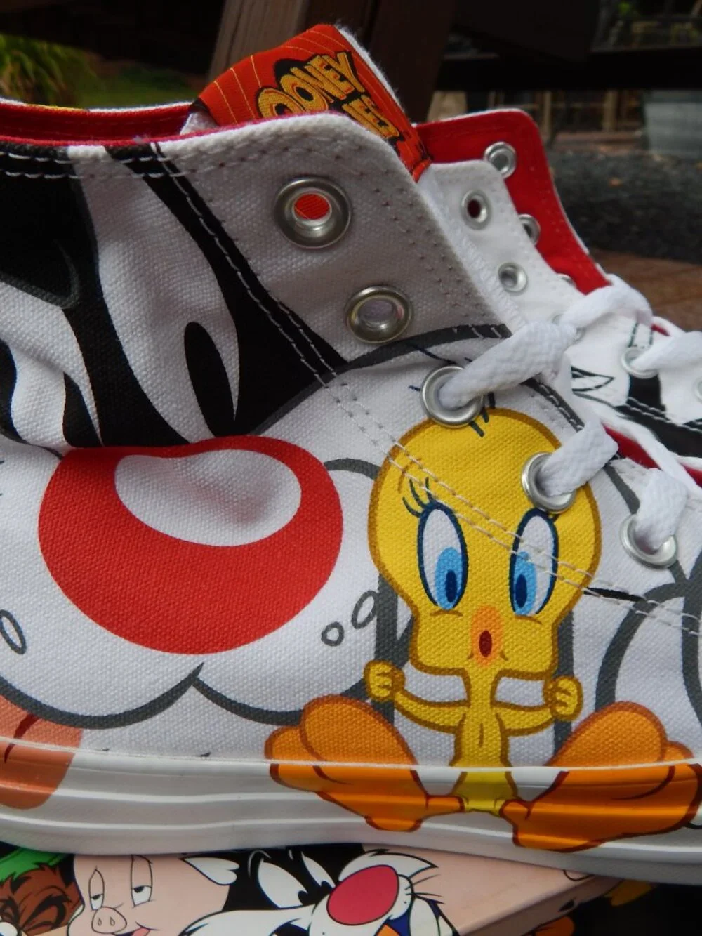 Converse Looney Tunes Chuck Taylor All Star Hi Sylvester & Tweety Women's 8 ****